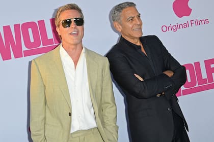 Brad Pitt y George Clooney