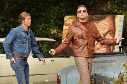 Brad Pitt y Leonardo DiCaprio, nominados por Había una vez en... Hollywood