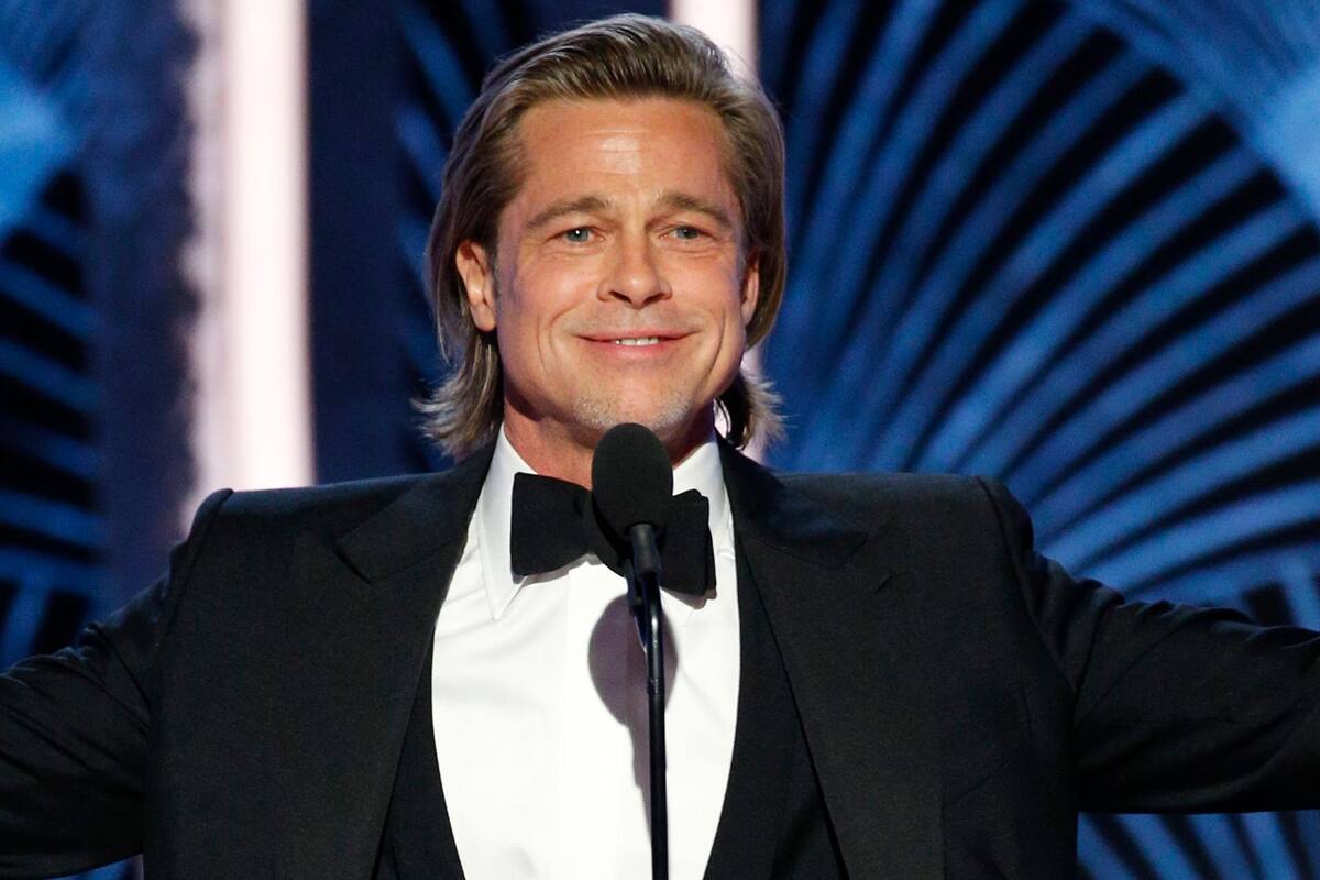 Brad Pitt y su divertido y sentido discurso al recibir su Globo de Oro por su trabajo en Érase una vez en... Hollywood