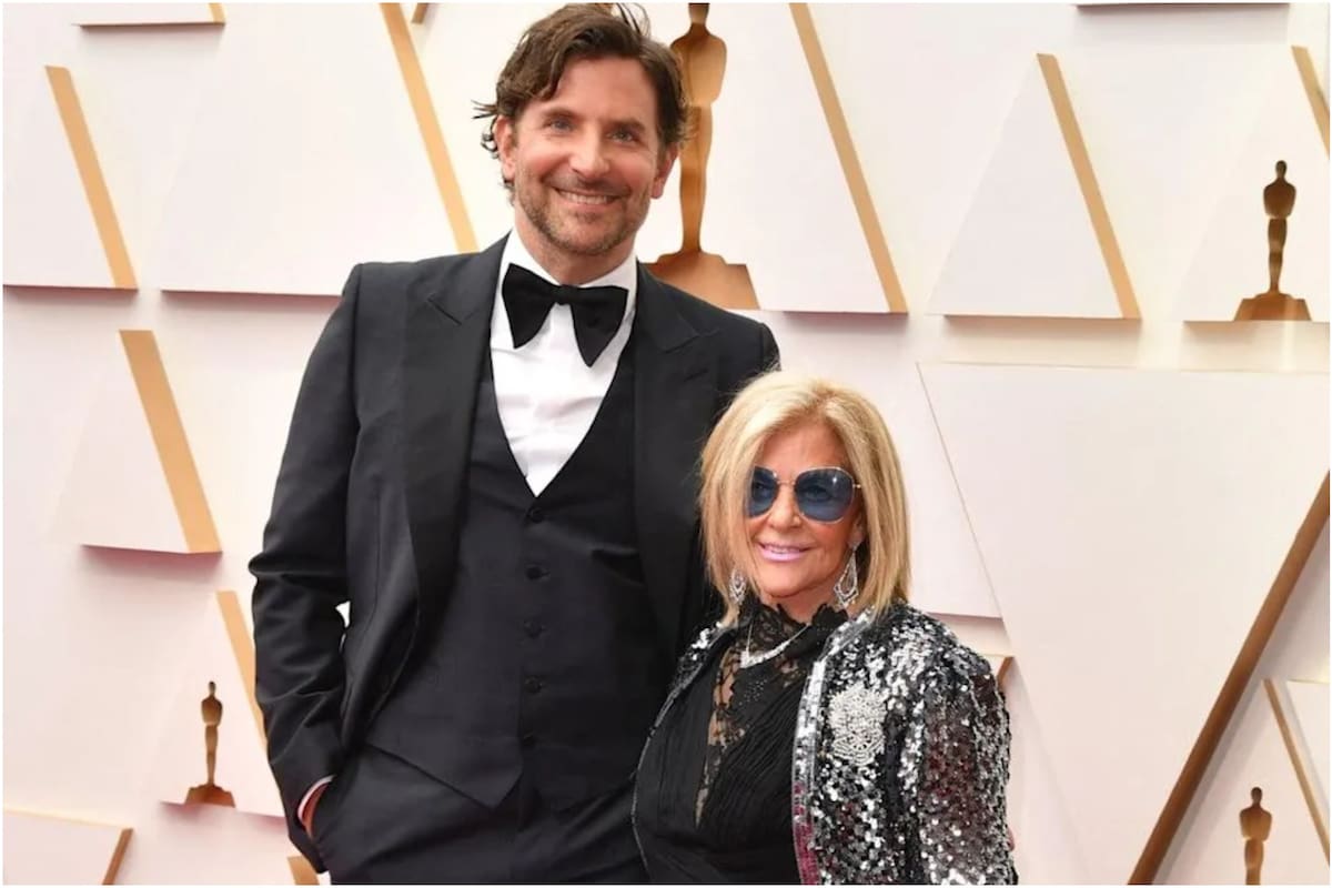 Bradley Cooper acompañado de su mamá, Gloria Campano
Foto: Getty Images