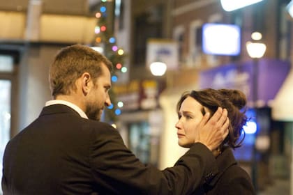 Bradley Cooper y Jennifer Lawrence se corren mutuamente en El lado luminoso de la vida
