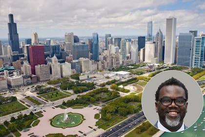 Brandon Johnson comienza a transitar una etapa de mayor exposición como alcalde de Chicago (Brandonforchicago/Canva)