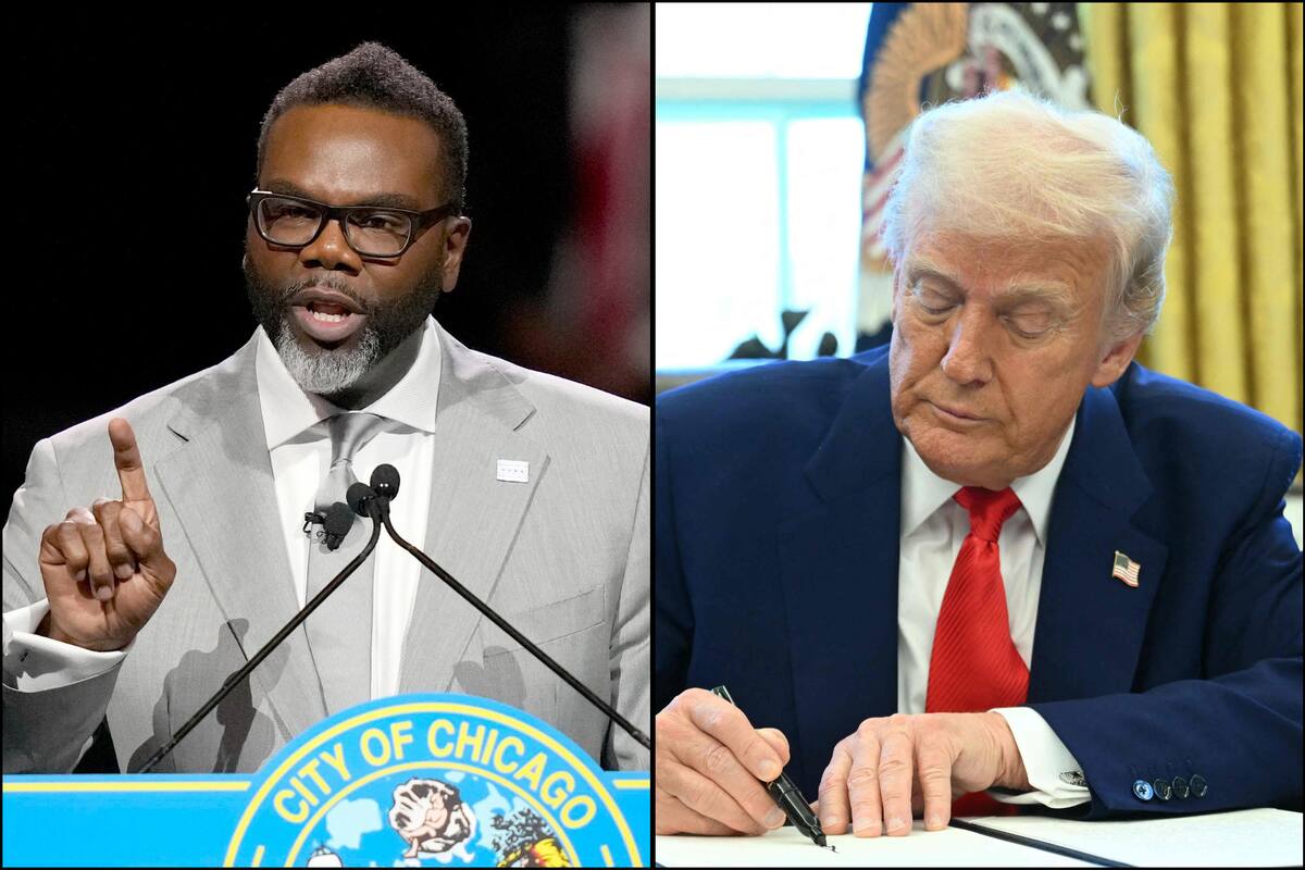 Brandon Johnson reafirmó el compromiso de Chicago como ciudad santuario, pese a la amenaza de Trump de perder US$3500 millones en fondos federales