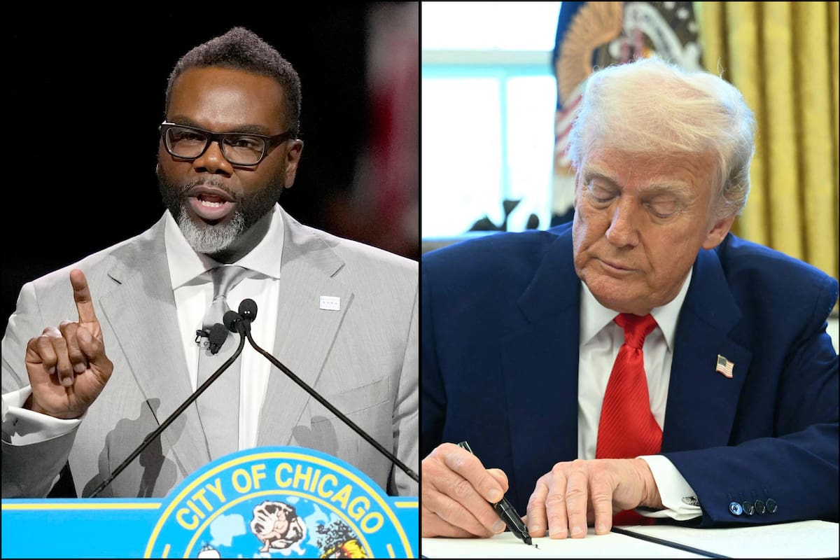 Brandon Johnson rechaza el posible despliegue de la Guardia Nacional en Chicago, ordenado por Donald Trump