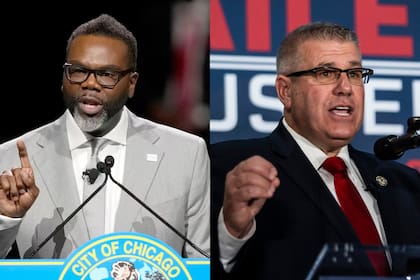 Brandon Johson se refirió a la compleja situación familiar que atraviesa Darren Bailey y sostuvo que "no es momento para la política"