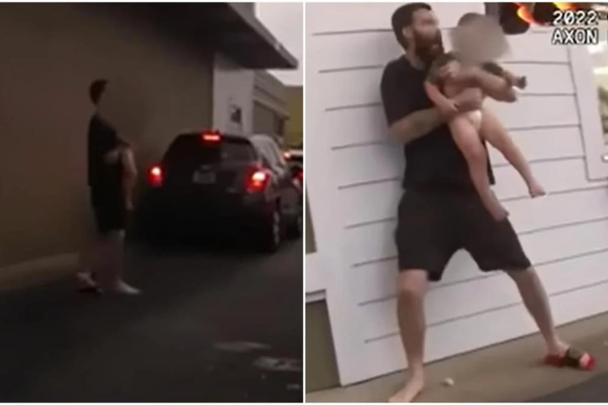 Brandon Matthew Douglas Lohner fue arrestado en Florida y utilizó a su hijo como escudo