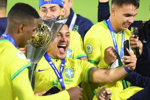 Brasil ganó siete de los nueve partidos que disputó en el Sudamericano Sub 20; sólo no venció a Colombia