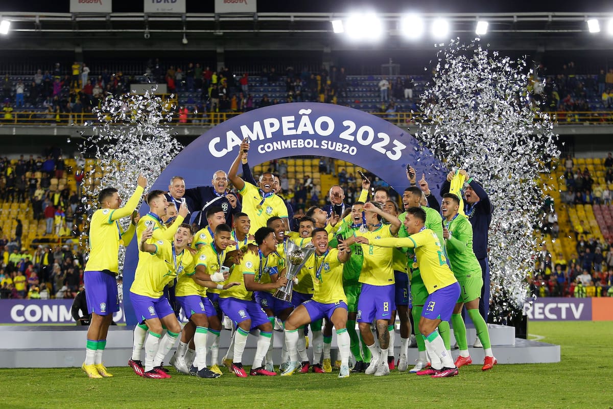 Brasil ganó siete de los nueve partidos que jugó en el Sudamericano y se consagró invicto en tierras cafeteras