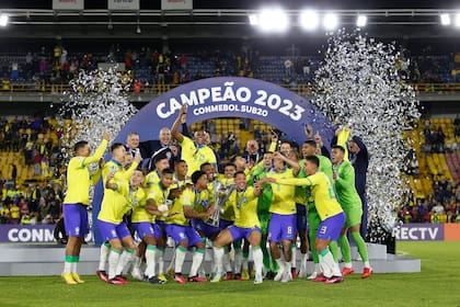 Brasil ganó siete de los nueve partidos que jugó en el Sudamericano y se consagró invicto en tierras cafeteras