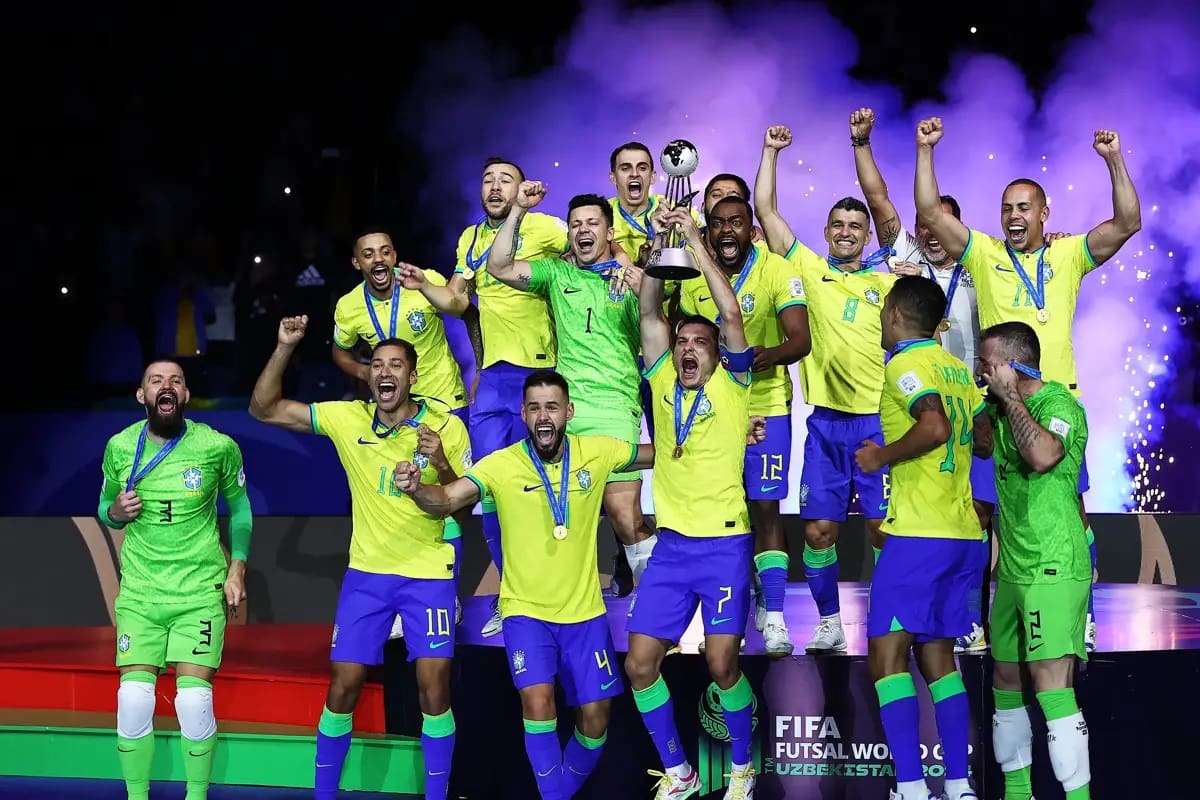 Brasil logró su sexto Mundial de Futsal y cortó una racha de 12 años sin coronas