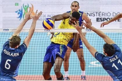 Brasil no le dio opciones al equipo argentino