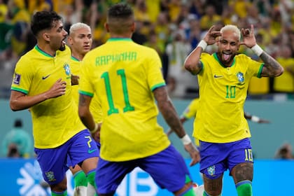 Brasil no tuvo piedad de Corea del Sur y le ganó 4 a 1 en octavos de final del Mundial Qatar 2022