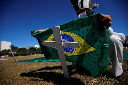El coronavirus golpeó con dureza en Brasil