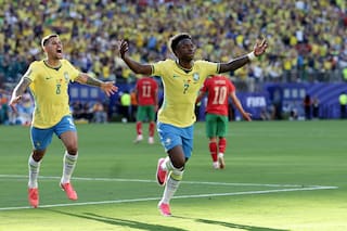 Brasil remonta y saca empate 1-1 contra Marruecos en el Mundial gracias a golazo de Vinícius