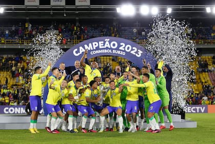 Brasil se consagró campeón del Sudamericano Sub 20 2023, pero afronta el Mundial con bajas