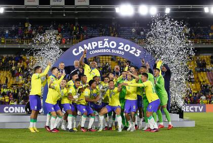 Brasil se coronó campeón en el Sudamericano Sub 20 y clasificó al Mundial de la categoría