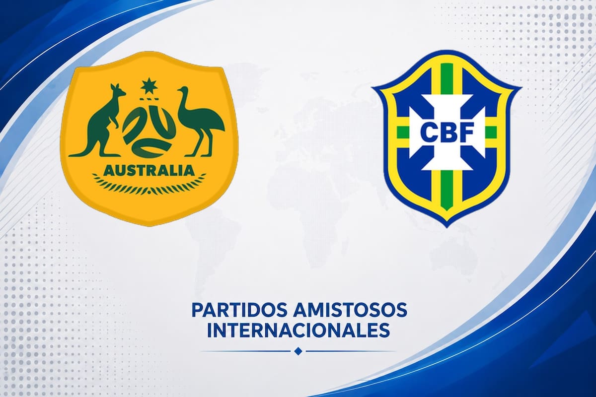 Brasil venció 4-2 a Australia, por amistoso internacional