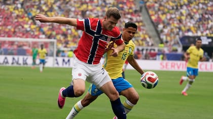 Brasil y Noruega juegan un partidazo en Nueva Jersey