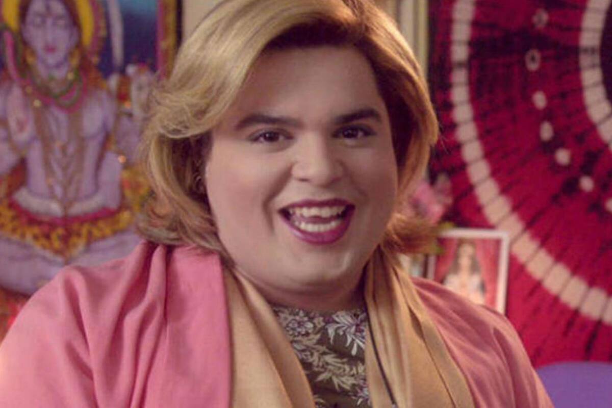 Brays Efe caracterizado como Paquita Salas. La serie de la representante es uno de los grandes hits de la televisión española actual.