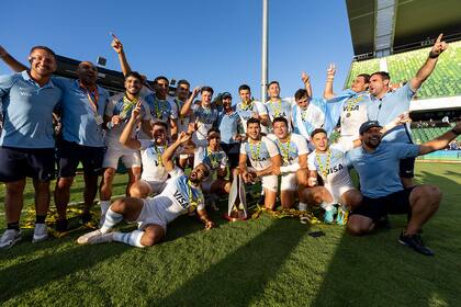 Brazos arriba para los Pumas 7s en Perth