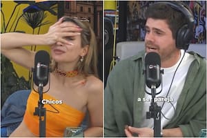 Brenda Asnicar le pidió un beso a Gastón Soffritti en vivo y la reacción del actor la descolocó