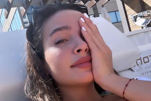 Brenda Asnicar se despidió de un ser querido