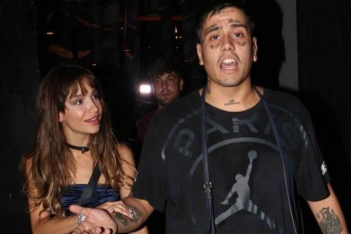 Brenda Asnicar y Duki en su última aparición pública, un evento que terminó en escándalo; ahora, se rumorea que ella está en pareja con otro hombre