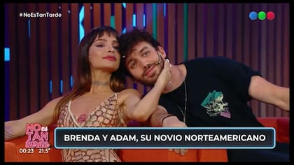 Brenda Asnicar y su novio Adam Justin