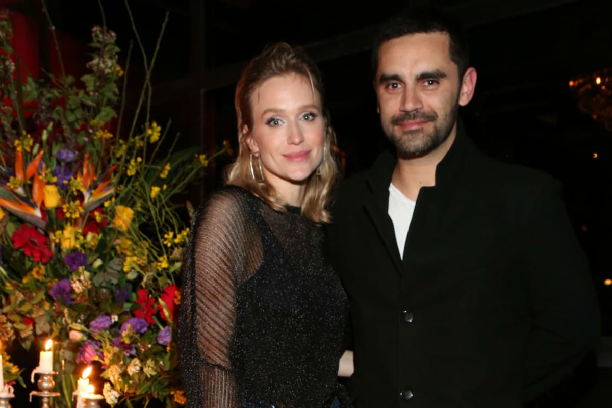 Brenda Gandini junto a su pareja, el actor Gonzalo Heredia