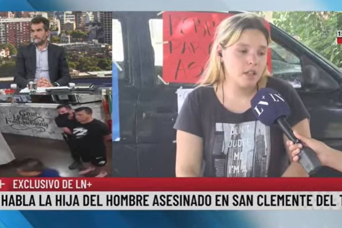 Brenda, la hija de Alejandro Martínez, el hombre que murió en la comisaría de San Clemente en un presunto caso de brutalidad policial