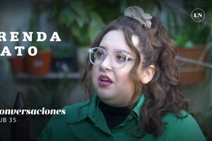 Brenda Mato, en su charla con LA NACION