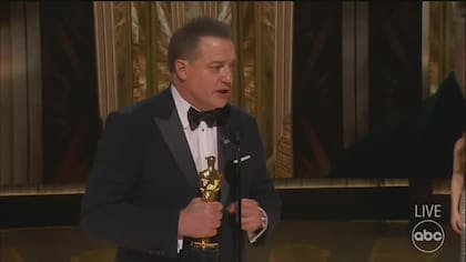 Brendan Fraser se llevó el Oscar por La ballena