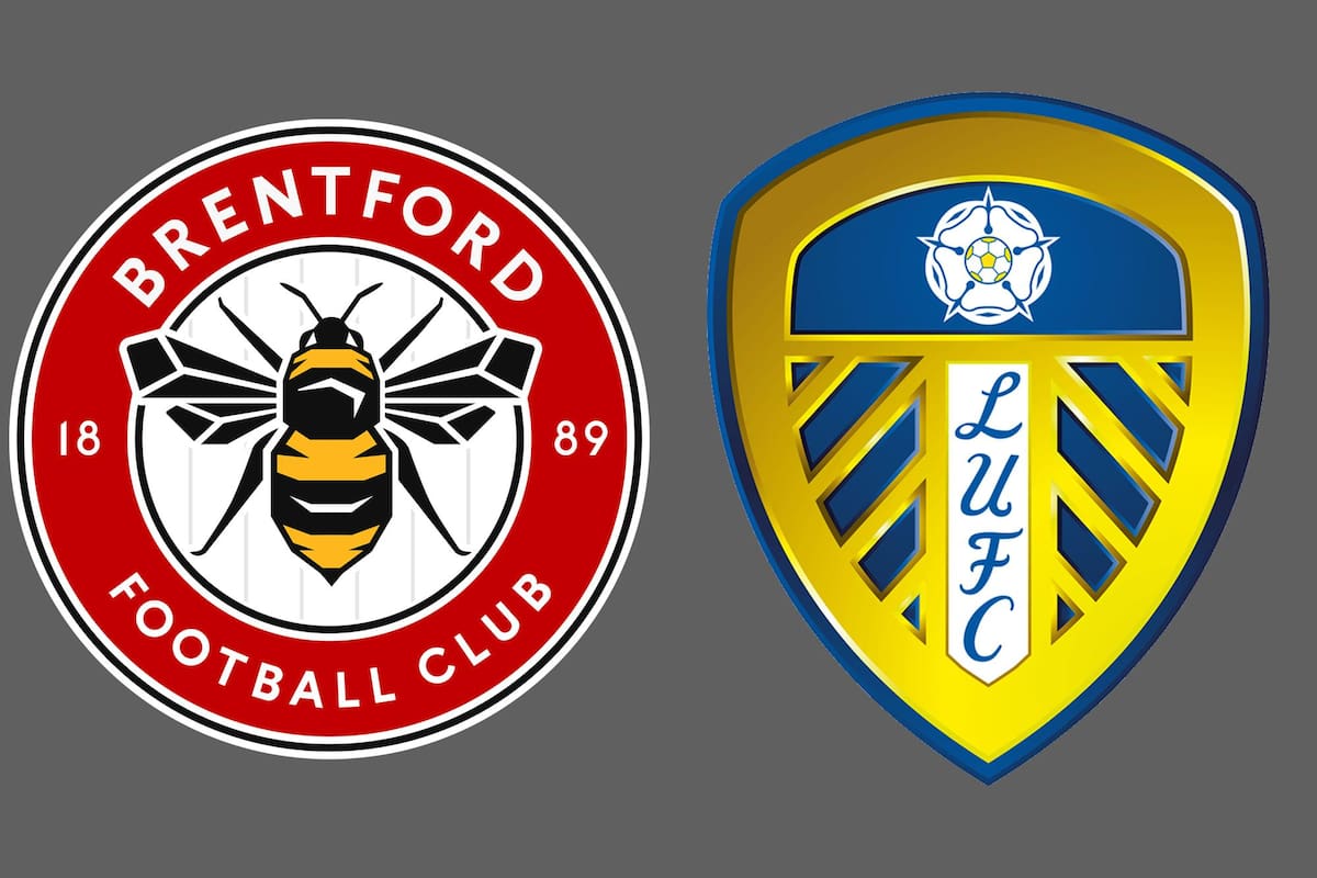 Brentford y Leeds United disputaron uno de los encuentros de la jornada del fútbol inglés