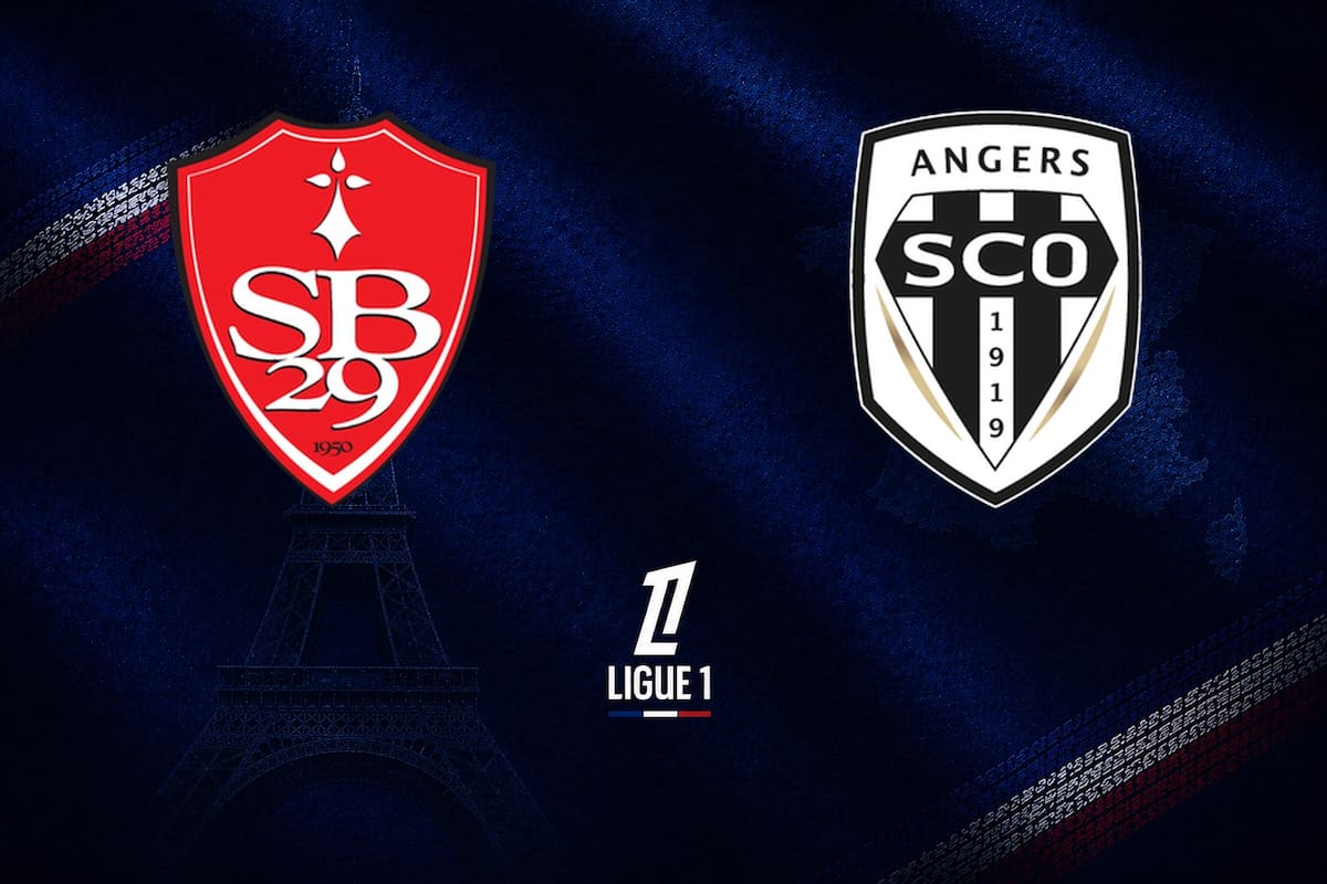 Brest y Angers disputaron uno de los encuentros de la jornada del fútbol francés