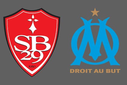 Brest y Marseille disputaron uno de los encuentros de la jornada del fútbol francés
