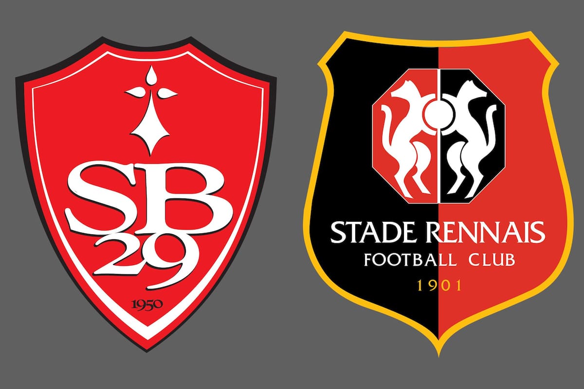 Brest y Rennes disputaron uno de los encuentros de la jornada del fútbol francés