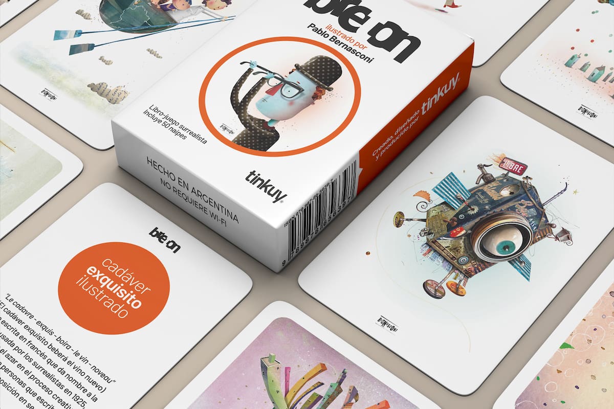 Breton, un juego de naipes surrealista, creado por Pablo Bernasconi para Tinkuy