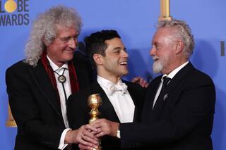 Rami Malek y un incómodo momento con Nicole Kidman en los Globo de oro