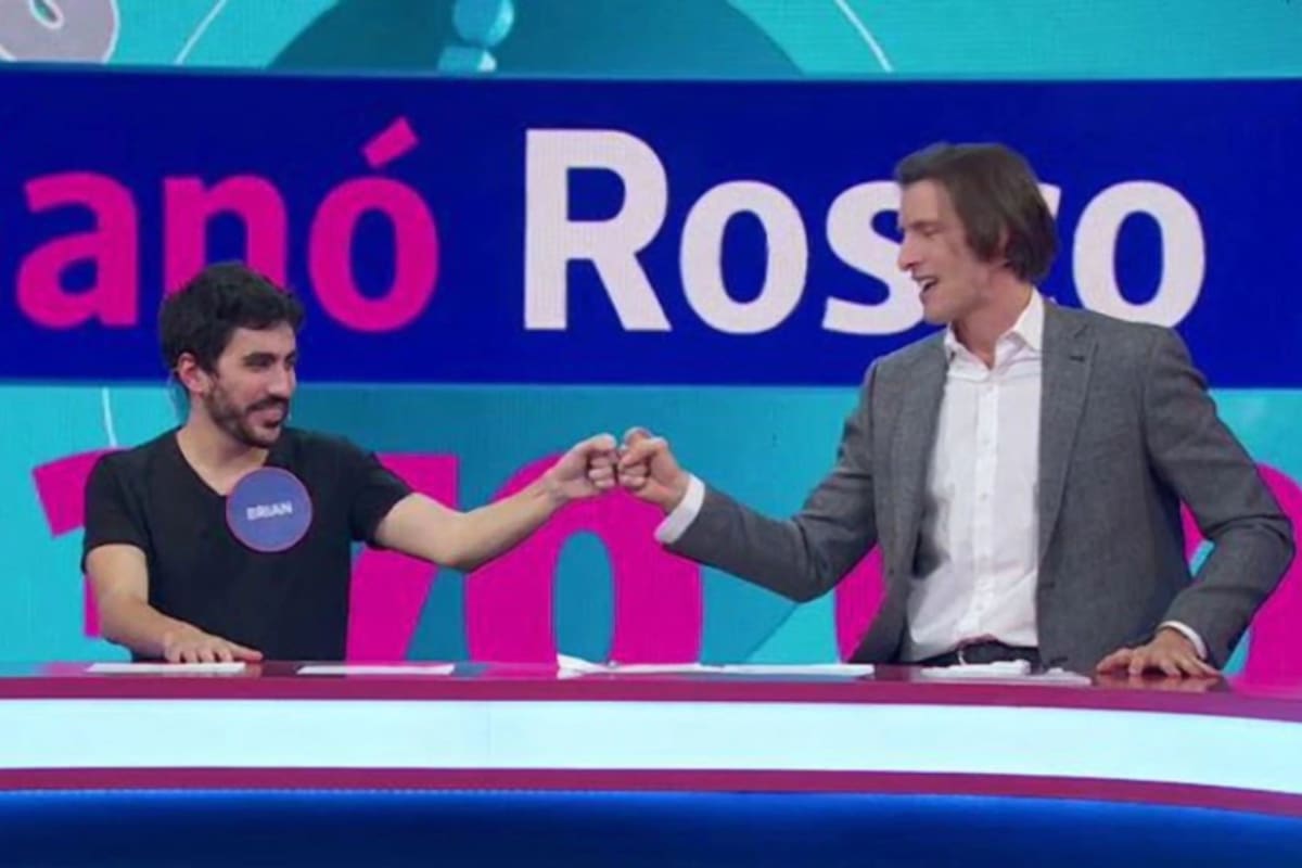 Brian Parkinson logró acertar todas las respuestas del Rosco de Pasapalabra y se emocionó al consagrarse campeón del programa