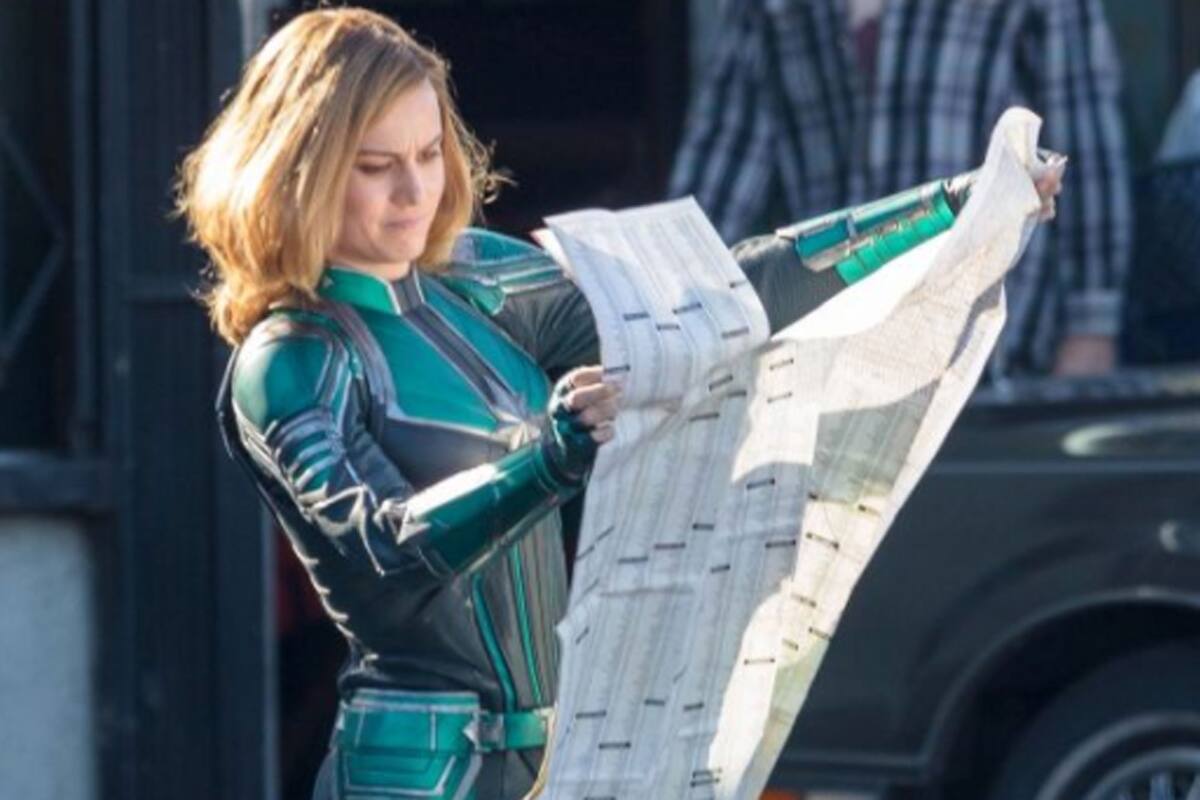Brie, como la Capitana Marvel