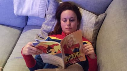 Brie Larson estudia para su rol en Captain Marvel