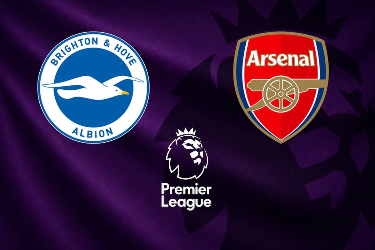 Brighton and Hove Albion y Arsenal disputaron uno de los encuentros de la jornada del fútbol inglés