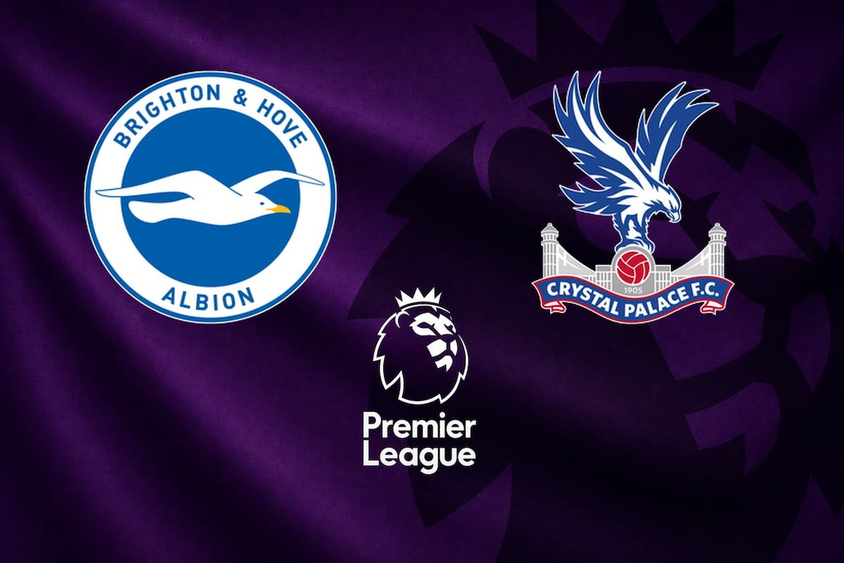 Brighton and Hove Albion y Crystal Palace disputaron uno de los encuentros de la jornada del fútbol inglés