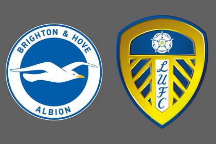 Brighton and Hove Albion y Leeds United disputaron uno de los encuentros de la jornada del fútbol inglés