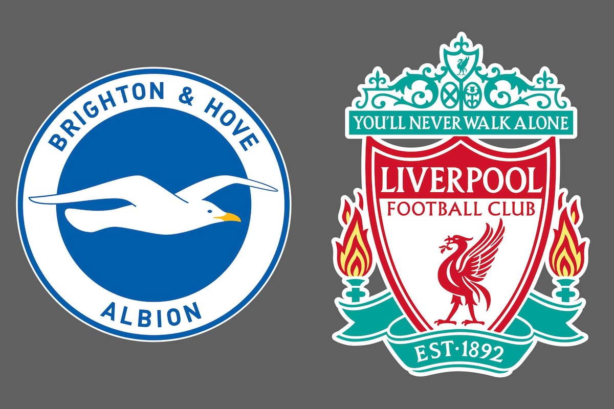 Brighton and Hove Albion y Liverpool disputaron uno de los encuentros de la jornada del fútbol inglés
