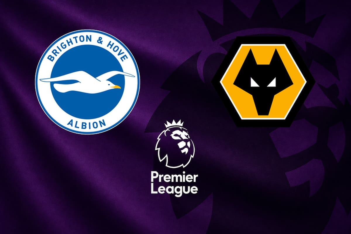 Brighton and Hove Albion y Wolverhampton Wanderers disputaron uno de los encuentros de la jornada del fútbol inglés