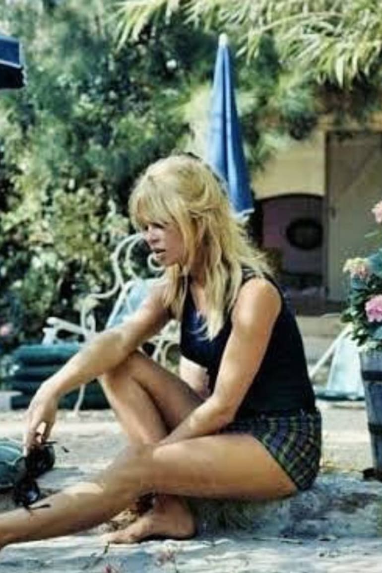Brigitte Bardot en su casa de La Madrague, en la Costa Azul francesa, en 1966