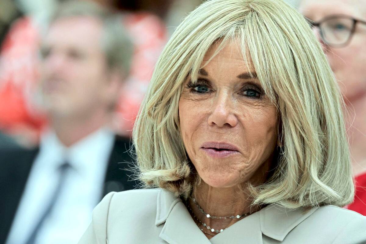 Brigitte Macron, esposa del presidente de Francia