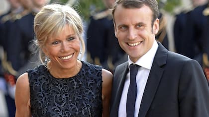 Brigitte y Emmanuel Macron