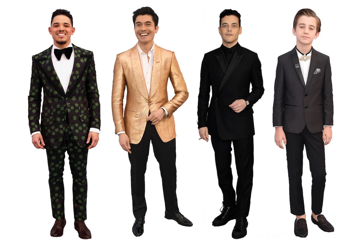 Brillos, estampas y accesorios reversionaron el esmoquin tradicional